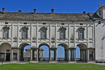 Naklejka premium Il complesso del Santuario di Oropa- Biella