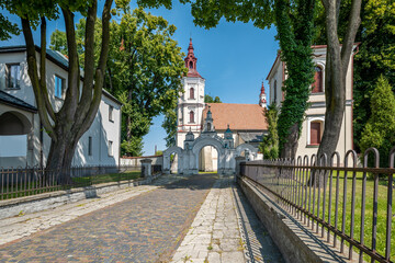Fototapeta na wymiar Church of St. Nicholas in Szczebrzeszyn. Poland