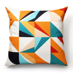 Pillow bold and modern geometric pattern Ai Generative