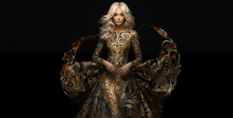 women new dress design, older supermodel very beautiful full body blonde ultra hd wallpaper