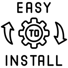 Easy Installation Icon