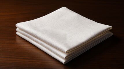 cloth table napkins.