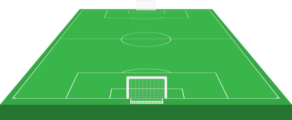 축구장 삽화 벡터 일러스트 © 상원 이