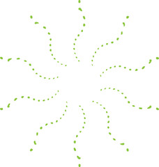 축제 불꽃 파티클 벡터 일러스트