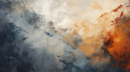 Abstract Paint Canvas Texture Background in Vivid Colors.