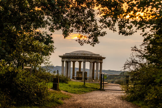 Inglis Memorial on Colley Hill. It was donated to the Borough of Reigate in 1909 by Lieutenant Colonel Sir Robert William Inglis. Shot on 17 September 2023.