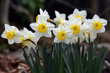 Graceful Beauty Cyclamineus Daffodils - Delicate Form with Long Slender Petals