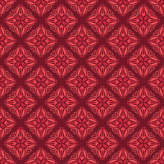 Seamless pattern with ornamental traditional ethnic motifs. Abstract background for textile, wallpaper, packaging, scrapbook, wrapping paper, web pages.