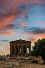 Obraz premium La Valle dei Templi - Agrigento - Sicilia - Italia