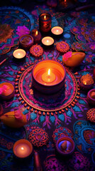 Diwali festival background