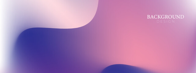 Pastel purple banner background design