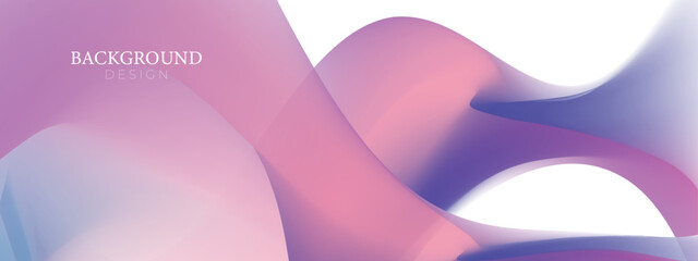 Pastel purple banner background design