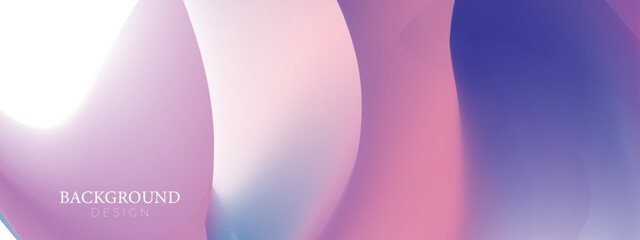 Pastel purple banner background design