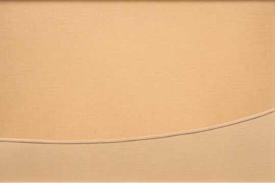 Background of beige bright burlap fiber texture