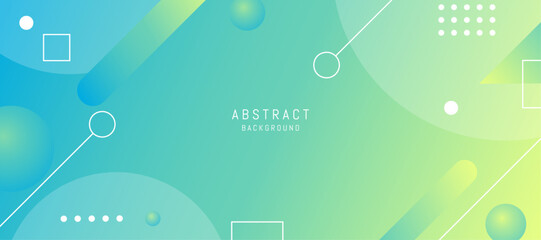Geometric gradient abstract background. Colorful presentation background