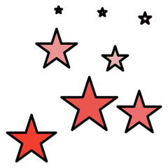 Obraz premium star, vector, design, abstract, shape, illustration, background, icon, sign, symbol, element, flat, isolated, decoration, graphic, concept, shiny, quality, web, black, best, five, gold, object