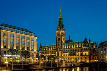 Fototapeta na wymiar The city of Hamburg, Germany