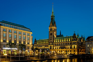 Fototapeta premium The city of Hamburg, Germany