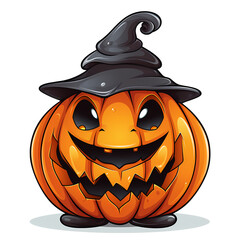 Smile Halloween Clipart Illustration