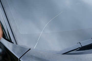 car crack mirror broken cracks glass fracture effect texture
