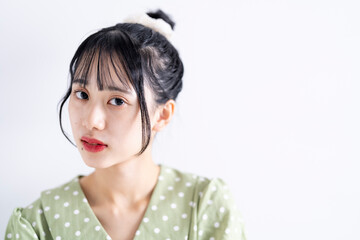 若い爽やかな女性