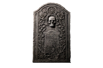 tombstone, png file of isolated cutout object on transparent background.
