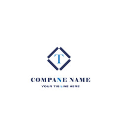 t letter technology logo design on white background. t logo. t creative initials letter IT logo concept. t letter design. 