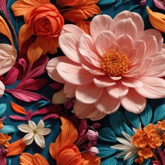 Incorporating Floral Beauty Patterns in Your Decor, Generative AI