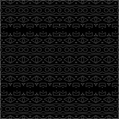 A repeat pattern of white dots on a black background. Simple texture for posters, sites, business cards, covers.