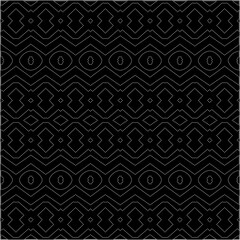 A repeat pattern of white dots on a black background. Simple texture for posters, sites, business cards, covers.