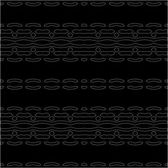 A repeat pattern of white dots on a black background. Simple texture for posters, sites, business cards, covers.