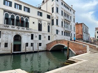 Naklejka premium Discovering the jewels of Venice