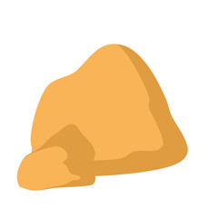 orange desert rock