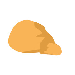 orange desert rock