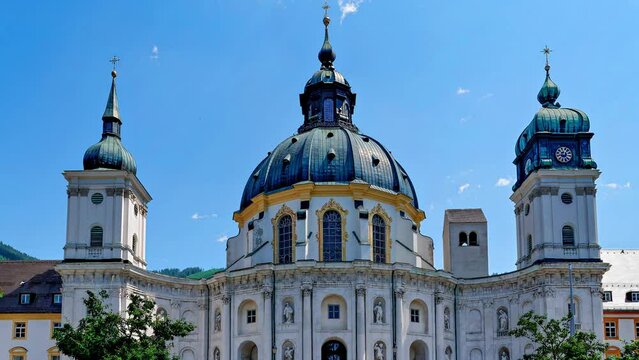 Ettal Abbey, Ettal Monastery near Oberammergau in Bavaria,
