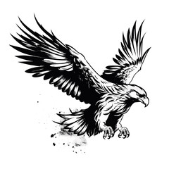 Eagle Majesty: Striking Vector Illustration of the Bald Eagle