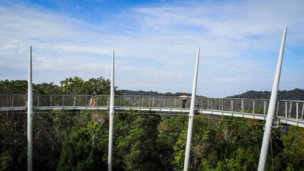 The landscape of Penang Hill in Malaysia