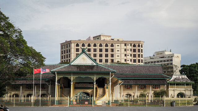 The architecture of Alor Setar in Malaysia