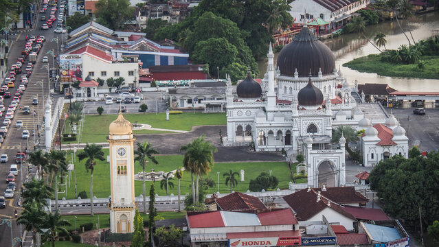 The architecture of Alor Setar in Malaysia