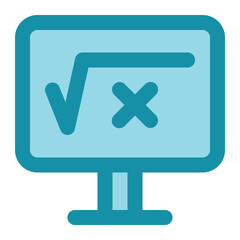 Obraz premium math icon for illustration