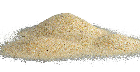 Beach sand dune isolated element