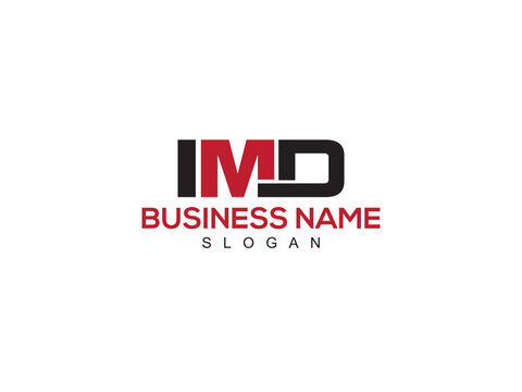Typographic IMD Logo Letter Vector, Initial IM Business Logo Icon For You