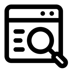 search icon for illustration