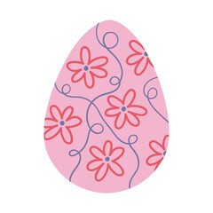 Easter Egg Or Pysanka Illustration