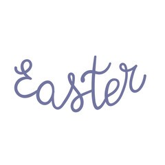 Fototapeta na wymiar Lettering Easter 