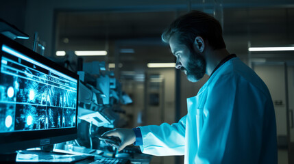 Doctor, nurse, researcher, sample, laboratory, analysis, medical, clinical, study, investigation, science