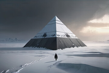 Frozen Secrets: Antarctic Pyramid