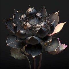 black lotus hyper detailed hyper realistic 12k 