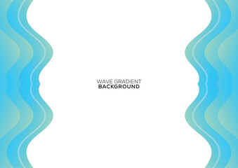 abstract gradient frame background design