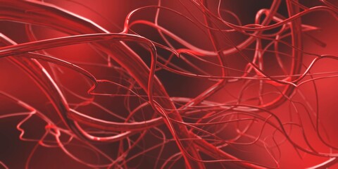 circulatory system, arteries
3D rendering